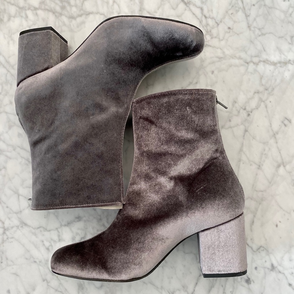 Free People Cecile Velvet Boot